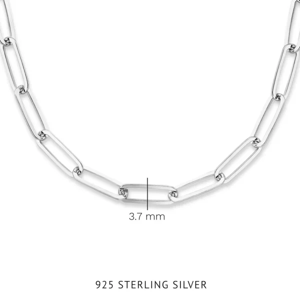 Bibbiena Poppi Felice 925 Sterling Silber Gliederkette