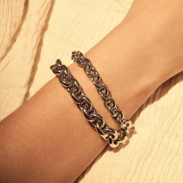 Bibbiena Poppi Tara 925 Sterling Silber Gliederarmband