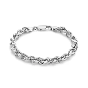 Bibbiena Poppi Viviana 925 Sterling Silber Armband mit Twist
