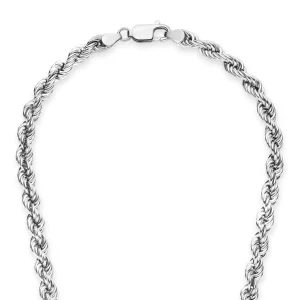 Bibbiena Poppi Viviana 925 Sterling Silber Halskette mit Twist