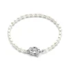 Brioso Cortona Bella 925 Sterling Silber Perlenarmband mit Süßwasserperlen