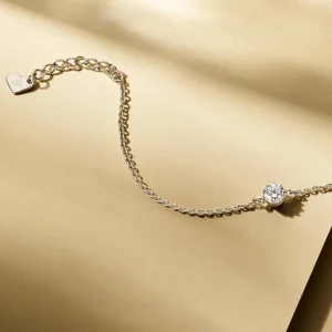 Cento Luci Rosia Armband aus 925er Sterlingsilber mit Zirkoniasteinen