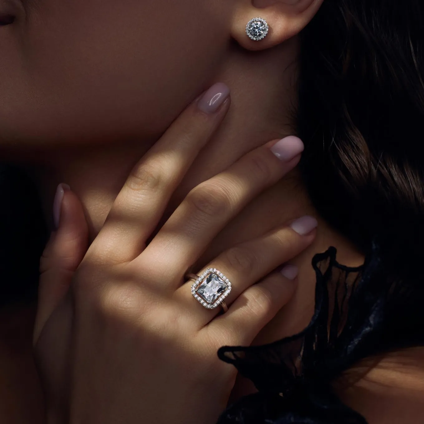 Mia Colore Bianca Ring aus 925er Sterlingsilber mit Zirkoniastein