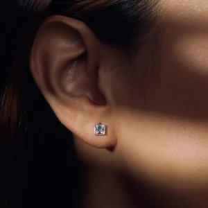 Parte Di Me Cento Luci Perla 925 Sterling Silber Ohrstecker mit Preciosa Kristall PDM36149
