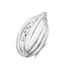 Ponte Vecchio Lucilla Ring aus 925er Sterlingsilber mit Diamantschliff