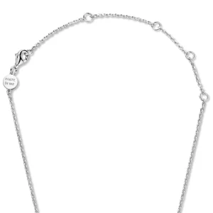 Ponte Vecchio Sofia Halskette aus 925er Sterlingsilber mit Zirkoniastein