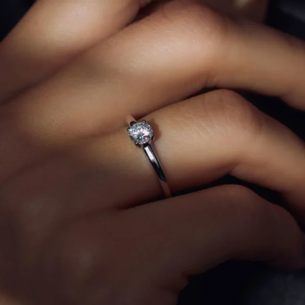 Ponte Vecchio Sofia Ring aus 925er Sterlingsilber mit Zirkoniastein
