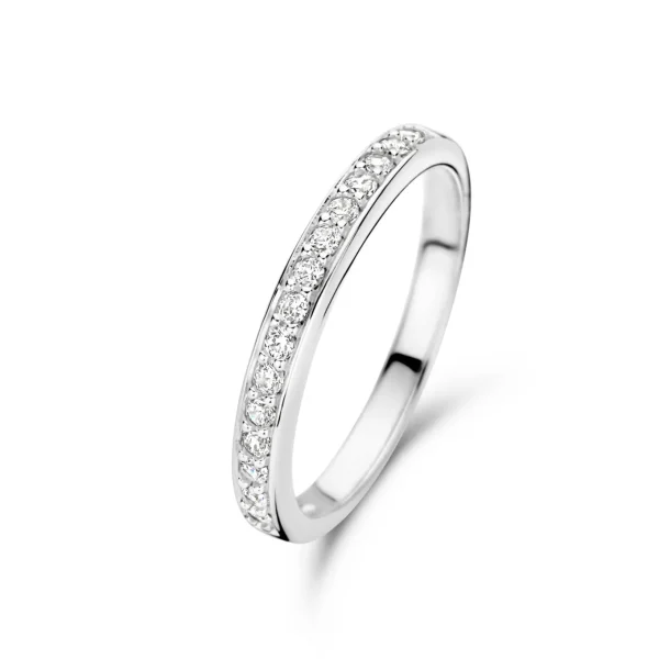 Santa Maria della Base Ring aus 925er Sterlingsilber mit Zirkoniasteinen
