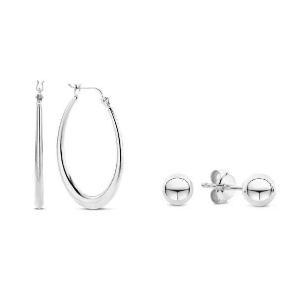 Sorprendimi 925 Sterling Silber Ohrringe Set